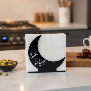 Metal Napkin Holder, Table Napkin Stand for <b>Kitchen</b> and Dining Table, Decorative Countertop Napkin Organizer - Product Image 1