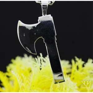 Pendentif Hip Hop Trisha Jewels pour Femmes, Hommes et Unisexe en Argent 925 avec Moissanite Certifiée GIA - Product Image 4