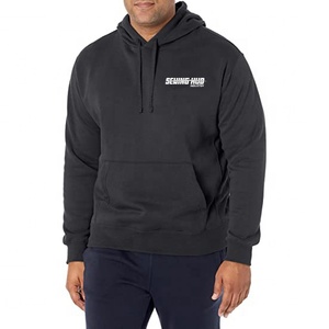 Sweat-shirt épais et lourd à épaules tombantes pour homme, sweat-shirt basique en coton mélangé, logo personnalisé, sweat-shirts pour homme - Product Image 1