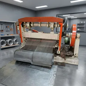 Industrial conveyor <b>belt</b> stainless steel wire mesh spiral balanced weave heat resistant dryer <b>belt</b> <b>chain</b> driven mesh <b>belt</b> Brique - Product Image 1
