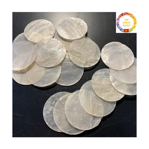 Paneles de Concha de Capiz |   Cortina de Conchas Blancas Naturales Hechas a Mano |   Decoración del Hogar Estilo Playa |   Proveedor Exportador - Product Image 1