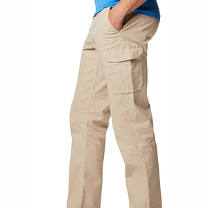 Pantalon cargo décontracté brodé pour homme, coupe droite, en tissu imperméable, séchage rapide, robuste, doux, spacieux, avec poches supplémentaires, idéal pour le travail - Product Image 6