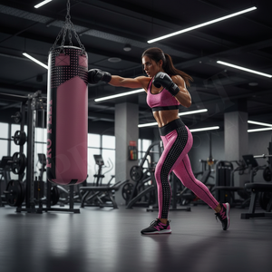 Sac de frappe professionnel en cuir PU personnalisé pour la boxe, le Muay Thai, l'entraînement MMA, équipement de fitness multi-usages pour la maison - Product Image 3