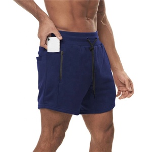 OEM personalizado de los hombres de verano Pantalones cortos de chándal 100% algodón Jogger transpirable gimnasio entrenamiento corto de gran tamaño Streetwear sólido al por mayor - Product Image 6