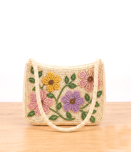Magnifique sac à bandoulière artisanal perlé, couleur unie, design durable, idéal pour les voyages et les tendances de la mode moderne - Product Image 6