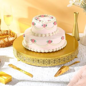 Premium Stainless Steel Eco-friendly <b>Cake</b> <b>Stand</b> for Dessert Display and Elegant Serving for Wedding Party Home Hotel Use - Product Image 3
