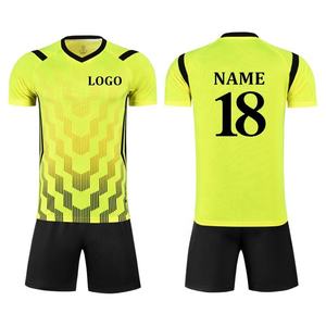 Factory Wholesale Custom Soccer Uniforms - Free Design Soccer Jerseys <b>Top</b> Quality Football Uniforms - Product Image 2