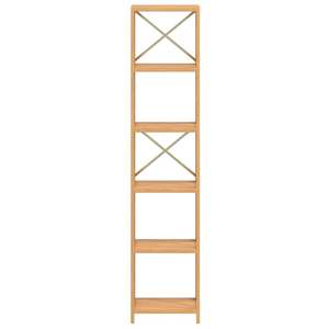 ชั้นวางของสีน้ำตาลขนาดกลางสำหรับตู้โชว์และจัดเก็บ - Product Image 4