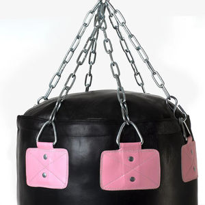 Equipo de Boxeo, Sacos de Entrenamiento de Puñetazos en Color Negro y Rosa, Sacos de Uppercut Pesados de la Mejor Calidad, Precio Económico, Fabricante OEM - Product Image 2