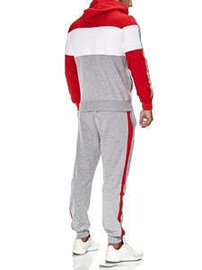 Nueva Colección Primavera Conjunto Deportivo para Hombre con Sudadera con Capucha y Cremallera Completa, Pantalones Jogger y Diseño de Bloques de Color - Product Image 2