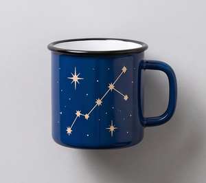 แก้วเคลือบโลหะลายแผนที่ดาวเคราะห์พร้อมโลโก้สั่งทำ แก้วกาแฟสีน้ำเงิน ขายส่งจากโรงงานโดยตรง - Product Image 5