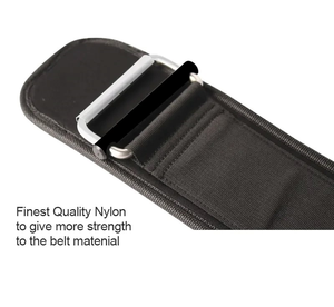 Custom Anti Loosening Self Locking Belt Weightlifting Squat Gym Training Waist Belt - Product Image 3