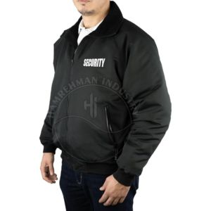 Hi Vis <b>Men</b> Security Bomber <b>Jacket</b> <b>Men's</b> Security <b>Jacket</b> New Arrival Fully Customizable with Logo visibility Safety <b>Reflective</b> - Product Image 1