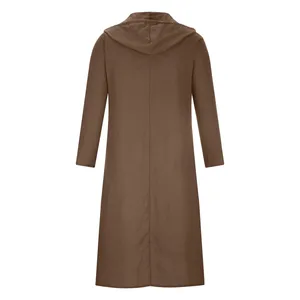 2025 Thobe Jubba Abaya pour homme de haute qualité, respirant, à séchage rapide, à col montant, longueur cheville, manches longues, dernier style saoudien arabe - Product Image 2