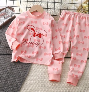 Pyjamas de Noël pour enfants, manches longues, coton doux, ensemble de vêtements de nuit d'hiver pour filles et garçons - Product Image 2