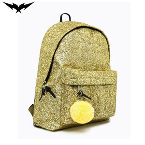 Mochila Personalizada Brillante con Lentejuelas para Niñas, Impermeable, con Cierre de Cremallera y Logotipo del Equipo Personalizado para Estudiantes - Product Image 2