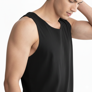 Nouvelle Arrivée Débardeur Homme Grande Taille Noir Respirant Écologique Séchage Rapide Tricoté Manches Longues - Product Image 1