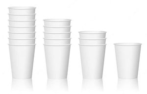 Disposable Classic Paper Coffee <b>Cups</b> 250ML for Hot Beverages Water <b>Party</b> Picnic & Office Use-50/Pack - Product Image 4