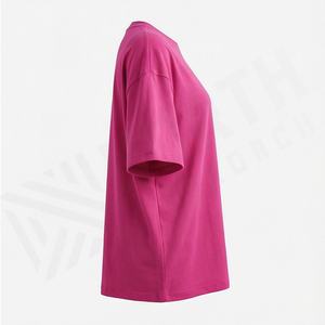 T-shirts en satin de polyester OEM pour femmes, vente en gros, t-shirts personnalisés avec logo, hauts à manches courtes tendance, streetwear, haute qualité, durable - Product Image 3