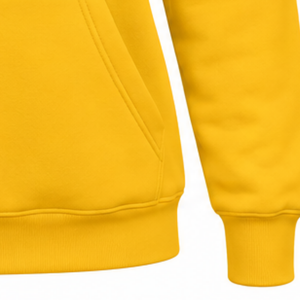 Sudadera con media cremallera amarilla para mujer de Sigma Gamma Rho, con letras griegas, estilo universitario, personalizada, moda casual para el campus - Product Image 3