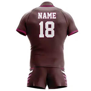 Uniforme de Rugby de Poliéster Sostenible, Transpirable, de Secado Rápido, Alta Calidad, Moderno, Unisex, Hecho a Medida, Nuevo Diseño, Superventas - Product Image 6