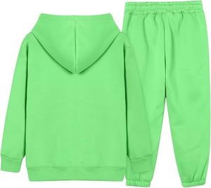 Custom Logo Kids Sports Tracksuit Set Boys Girls Activewear Jogging Suit Bulk Manufacturer - Product Image 2