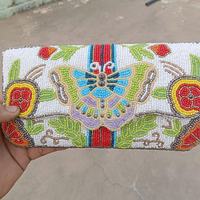 Pochette de soirée personnalisée à fleurs et perles, sac à main de créateur pour femme, sacs de luxe pour fêtes