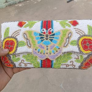 Bolso de mano de fiesta con cuentas personalizadas, bolso de noche de diseñador para damas, bolsos de lujo y carteras para fiestas - Product Image 5