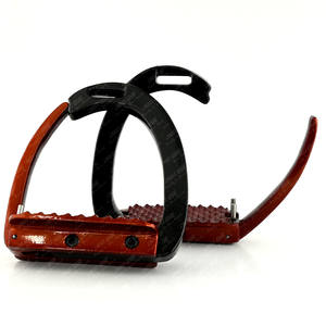 Meilleurs étriers d'équitation Western Safety Étriers en aluminium Équestre Stable Placement des pieds Étrier de saut Outil de sécurité - Product Image 1