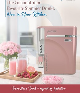 ระบบกรองน้ำดื่ม PUROSIS RUBY PINK แบบ Reverse Osmosis สำหรับใช้ในบ้าน ติดผนังหรือวางบนโต๊ะ พร้อมไฟ LED เกรดสำหรับอาหาร - Product Image 3