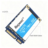 Faspeed Grosir Murah Berkualitas Tinggi MSATA 128GB 256GB 512GB 2TB 1TB M2 SATA SSD 3D NAND Flash