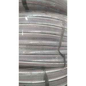Tuyau en fil d'acier Kemanflex KFW transparent 1 1/4 pouce, 50 m, PVC flexible, industriel, rond, haute pression, durable. - Product Image 3