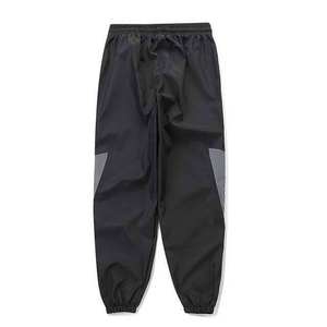 Hot Sale 100% Cotton Straight Casual Dark Mid Drawstring Breathable Eco-Friendly Lightweight <b>Summer</b> Men's <b>Trouser</b> Best Selling - Product Image 2