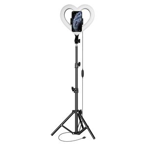 PRO Live Stream 10\" Heart Shaped Selfie Ring Light for Live Streaming Equipment - Product Image 6