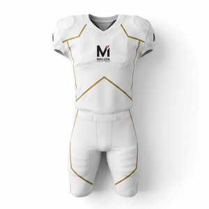 ชุดยูนิฟอร์มอเมริกันฟุตบอลแบบซับลิเมชั่นสั่งทำพิเศษ เสื้อเจอร์ซีย์ตาข่ายเนื้อหนา ระดับมืออาชีพ สำหรับฝึกซ้อมและการแข่งขัน - Product Image 1