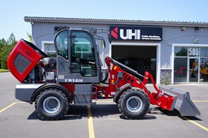 Chargeuse sur pneus compacte de haute qualité de 1,5 tonne, mini-chargeuse frontale pour l'agriculture, la construction, l'exploitation minière et la manutention de matériaux - Product Image 4