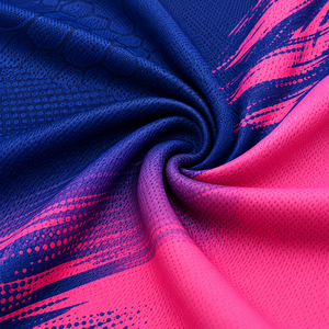 เสื้อฟุตบอลสีชมพูกรมท่าไล่เฉดแบบกำหนดเอง แขนยาว คอวี ระบายอากาศได้ดี แห้งเร็ว สำหรับทีม - Product Image 3