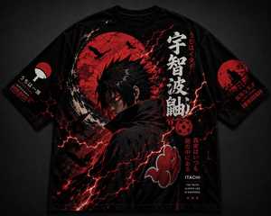 เสื้อยืดลายอนิเมะแบบกำหนดเอง – ผู้ผลิตเสื้อผ้าสตรีทแวร์แบบ OEM/ODM - Product Image 4