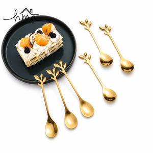 Ensemble de cuillères en laiton artisanal, finition dorée, texture martelée, manche long, bol ovale, vaisselle minimaliste élégante, ensemble d'ustensiles de table - Product Image 6