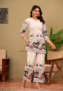 Ensemble Salwar Kameez Traditionnel en Coton pour Femmes, Tenue de Fête Élégante et Ethnique - Product Image 5
