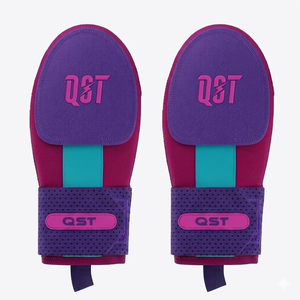 ถุงมือเบสบอล QST สำหรับการเล่นแบบสไลด์ น้ำหนักเบา ทนทาน ป้องกันแรงกระแทก อุปกรณ์ฝึกซ้อม สีม่วง ชมพู เขียวอมฟ้า ดีไซน์สำหรับมือขวา/ซ้าย - Product Image 1