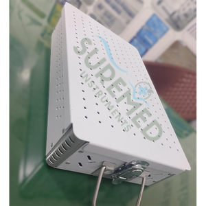 <b>Aluminum</b> Surgical Tray Sterilization Box Surgical Instrument <b>Container</b> <b>Aluminum</b> Surgical Tray Sterilization Box Autoclave Safe - Product Image 1