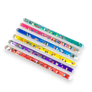 Paillettes anti-stress pour jouet baguette magique - Matériaux éducatifs en acrylique et sable coloré 25CM - Product Image 1
