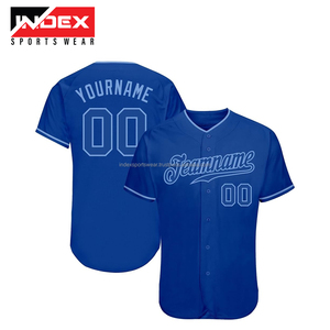 Jersey de béisbol bordado superior de alta calidad de gran oferta para adultos de talla grande nueva mejor calidad #1 #10 nuevo estilo cosido Jersey - Product Image 5