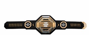 RTS Custom Made <b>Dummy</b> Championship Belt Heavy Duty PU Breathable Adjustable Eco-Friendly for Martial Arts Training Adults - Product Image 2