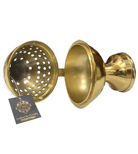 Quemador de incienso metálico para experiencias aromáticas tradicionales con una construcción robusta y un diseño atractivo - Product Image 5