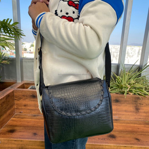 Nouveau design à la mode et tendance fait à la main motif crocodile en cuir véritable sac à bandoulière pour femmes sac à bandoulière sac à main de luxe - Product Image 2