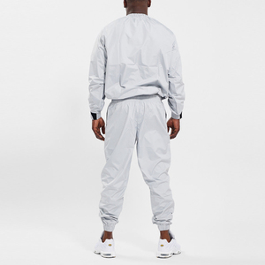 2025 NEW Hot Selling Polyester Fiber Sauna Suit Fitness Exercise Gym <b>Training</b> <b>Weight</b> Loss 2 Piece Black Custom Color Sauna Suits - Product Image 5