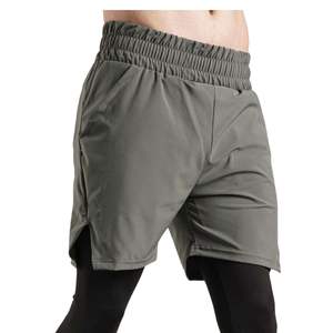 Pantalones Cortos Deportivos de Algodón para Hombre, Ajustados, para Gimnasio, Correr, Entrenamiento, Fitness, Casuales, al por Mayor y Personalizados - Product Image 3