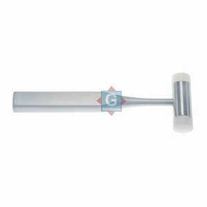 Martillo Óseo de Acero Inoxidable para Materiales de Ortodoncia y Cirugía Dental, 20mm, 140 Gramos - Product Image 3